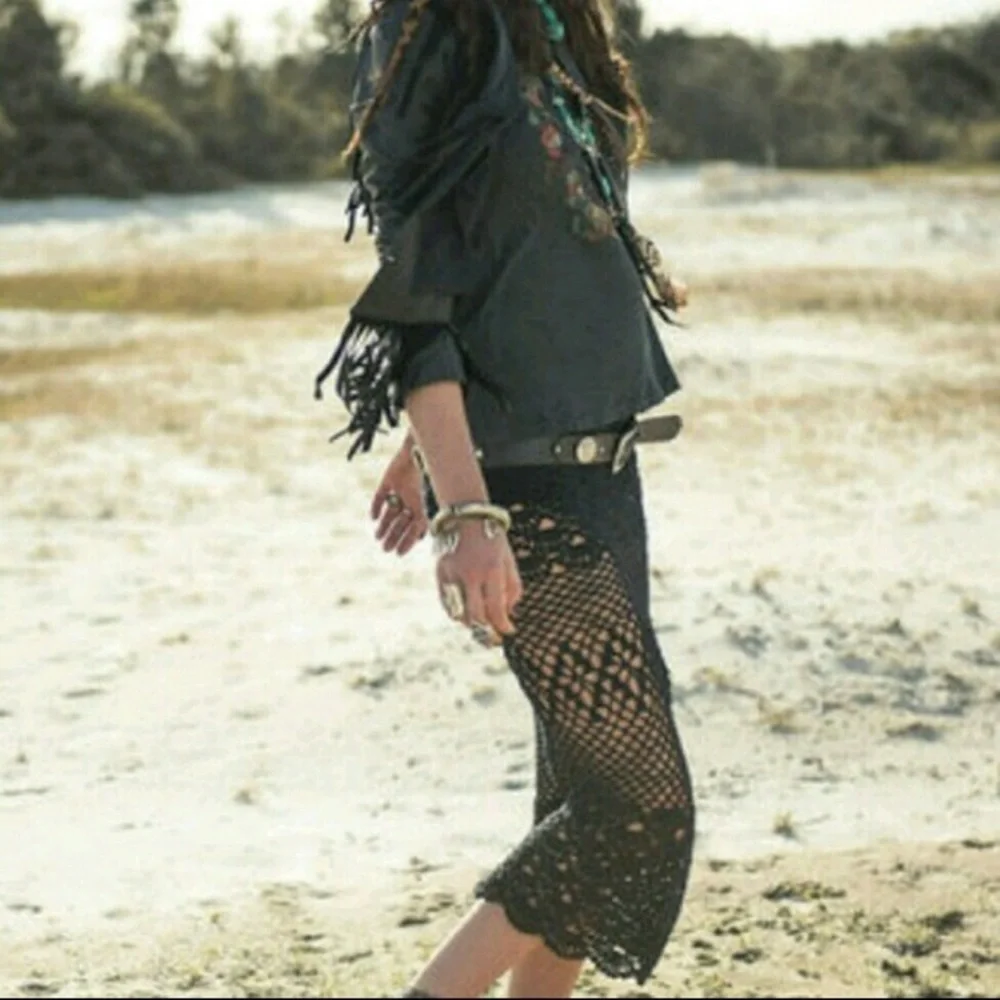 Spell & the Gypsy Coconut Crochet Skirt 🪆 - Picture 2 of 4